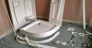 Установка душевой кабины Выкса, цена от 3036 руб.